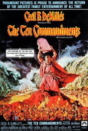 The Ten Commandments poster
