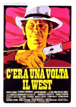 Once Upon a Time in the West poster