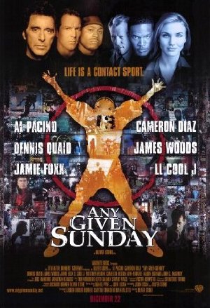 Any Given Sunday poster